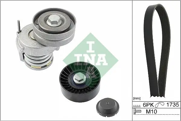 Keilrippenriemensatz Schaeffler INA 529 0505 10