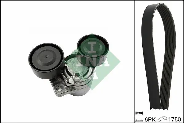 Keilrippenriemensatz Schaeffler INA 529 0510 10