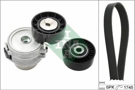 Keilrippenriemensatz Schaeffler INA 529 0518 10 Bild Keilrippenriemensatz Schaeffler INA 529 0518 10