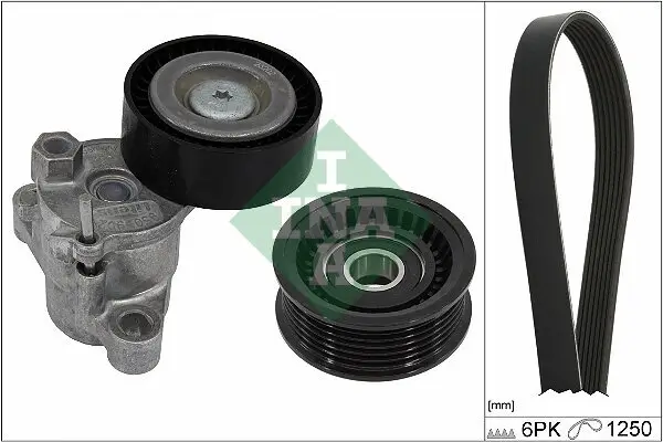 Keilrippenriemensatz Schaeffler INA 529 0525 10