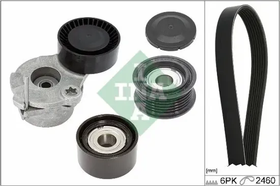 Keilrippenriemensatz Schaeffler INA 529 0538 10 Bild Keilrippenriemensatz Schaeffler INA 529 0538 10