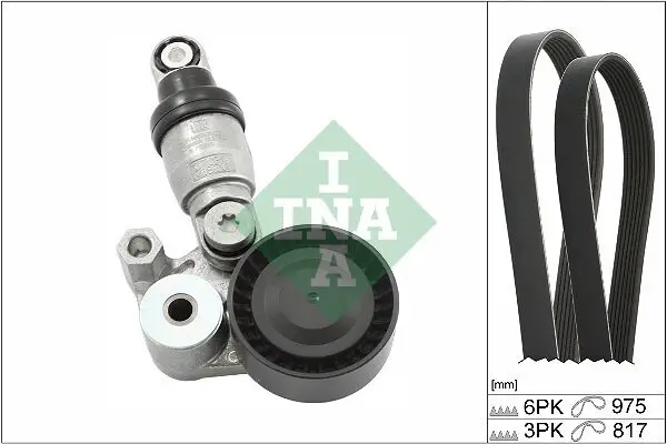 Keilrippenriemensatz Schaeffler INA 529 0540 10