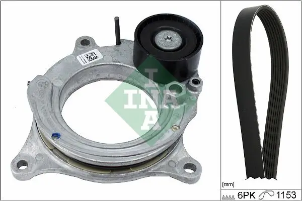 Keilrippenriemensatz Schaeffler INA 529 0566 10