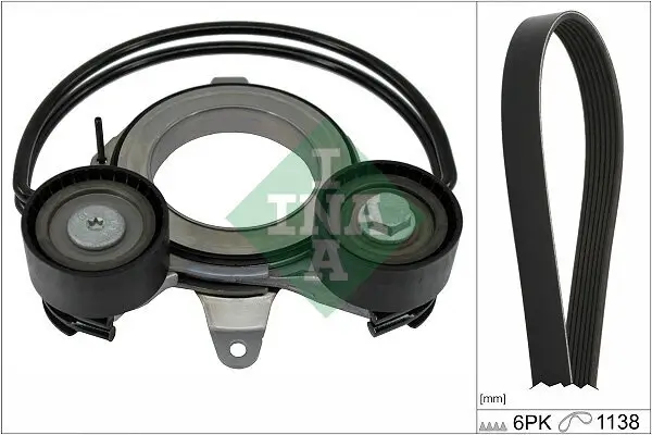 Keilrippenriemensatz Schaeffler INA 529 0571 10