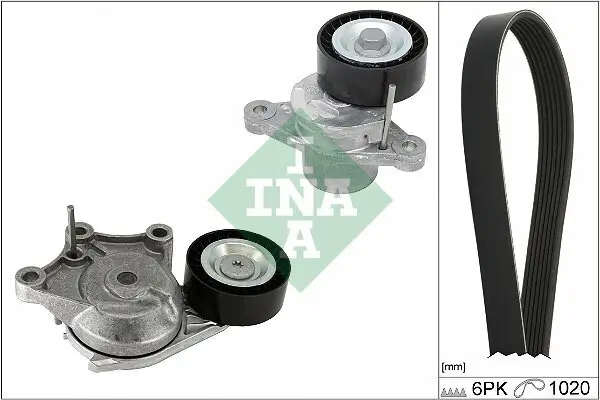 Keilrippenriemensatz Schaeffler INA 529 0578 10