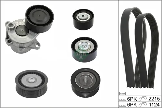 Keilrippenriemensatz Schaeffler INA 529 0589 10 Bild Keilrippenriemensatz Schaeffler INA 529 0589 10