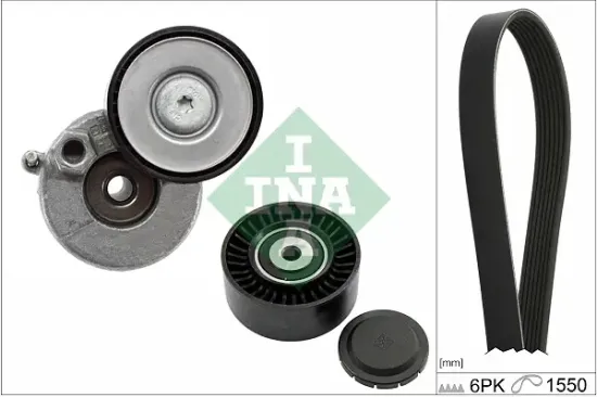 Keilrippenriemensatz Schaeffler INA 529 0591 10 Bild Keilrippenriemensatz Schaeffler INA 529 0591 10