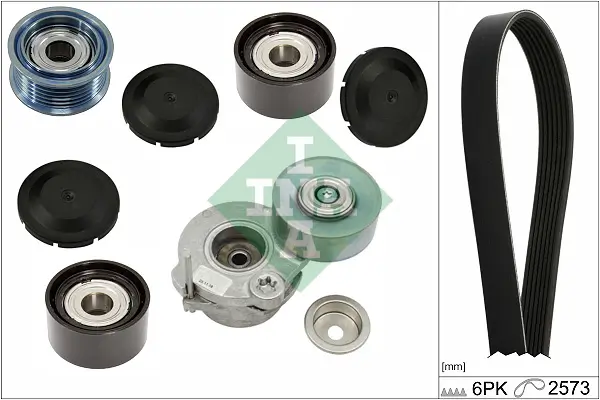 Keilrippenriemensatz Schaeffler INA 529 0597 10