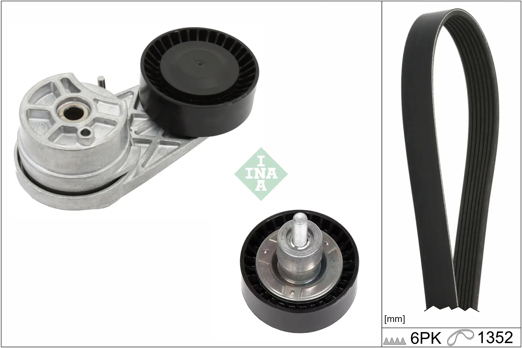 Keilrippenriemensatz Schaeffler INA 529 0598 10