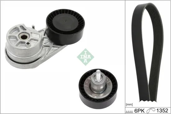 Keilrippenriemensatz Schaeffler INA 529 0598 10 Bild Keilrippenriemensatz Schaeffler INA 529 0598 10