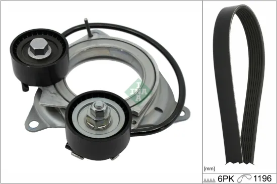 Keilrippenriemensatz Schaeffler INA 529 0602 10 Bild Keilrippenriemensatz Schaeffler INA 529 0602 10