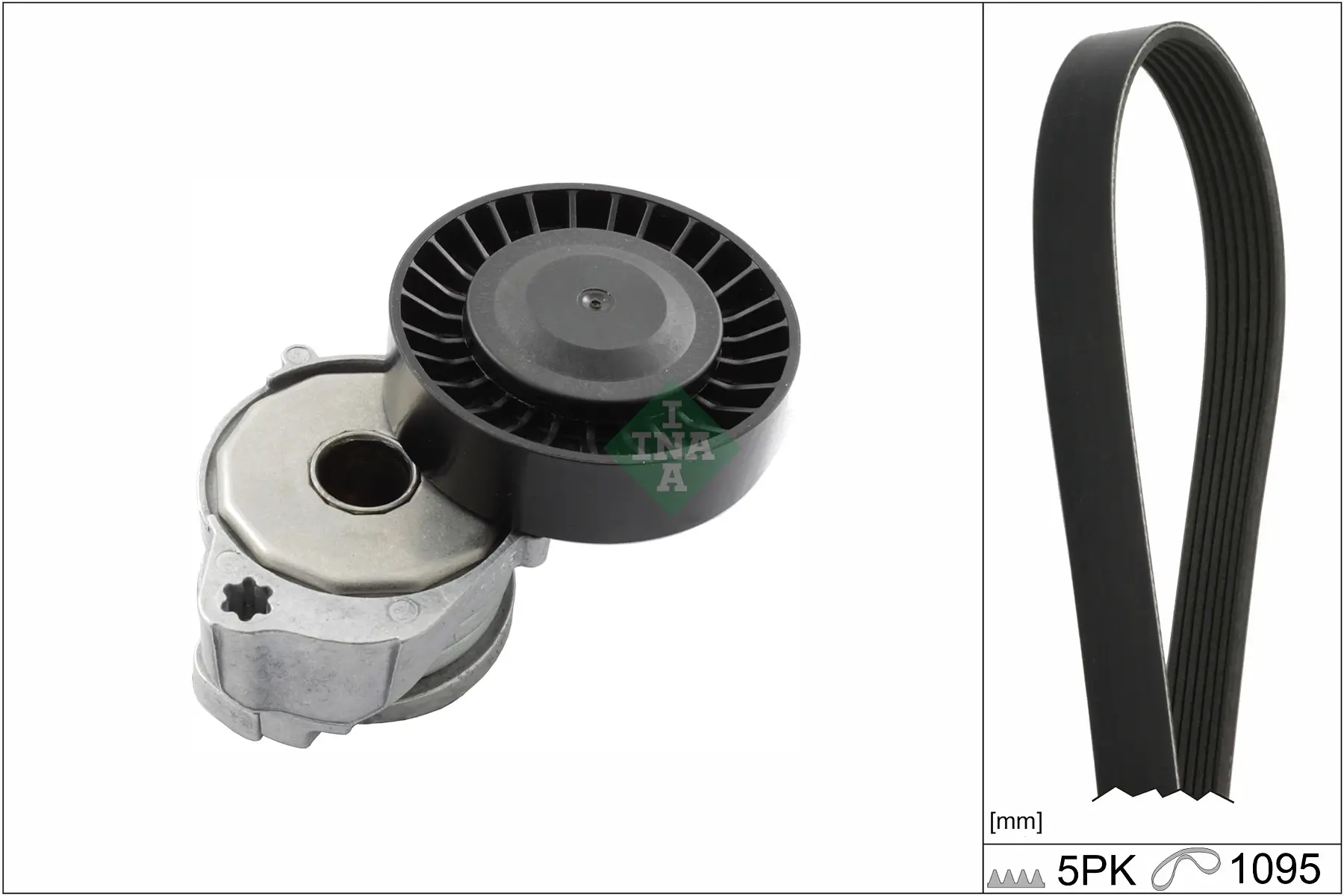 Keilrippenriemensatz Schaeffler INA 529 0606 10