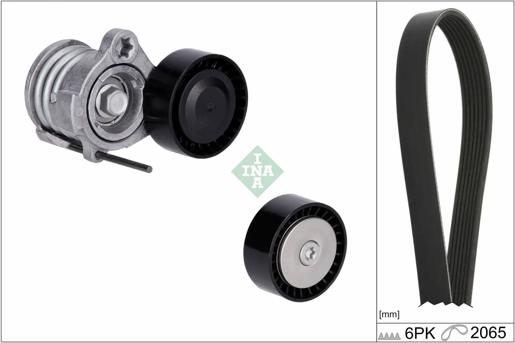 Keilrippenriemensatz Schaeffler INA 529 0607 10