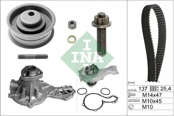 Wasserpumpe + Zahnriemensatz Schaeffler INA 530 0003 30