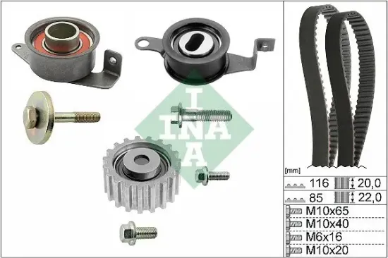 Zahnriemensatz Schaeffler INA 530 0005 10 Bild Zahnriemensatz Schaeffler INA 530 0005 10