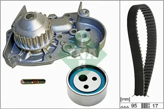 Wasserpumpe + Zahnriemensatz Schaeffler INA 530 0018 31 Bild Wasserpumpe + Zahnriemensatz Schaeffler INA 530 0018 31