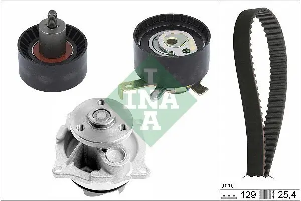Wasserpumpe + Zahnriemensatz Schaeffler INA 530 0066 30