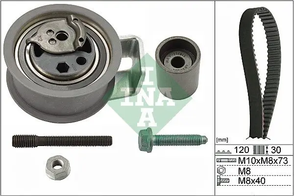 Zahnriemensatz Schaeffler INA 530 0091 10