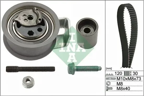 Zahnriemensatz Schaeffler INA 530 0091 10 Bild Zahnriemensatz Schaeffler INA 530 0091 10