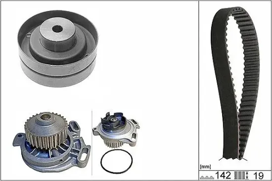 Wasserpumpe + Zahnriemensatz Schaeffler INA 530 0156 30 Bild Wasserpumpe + Zahnriemensatz Schaeffler INA 530 0156 30