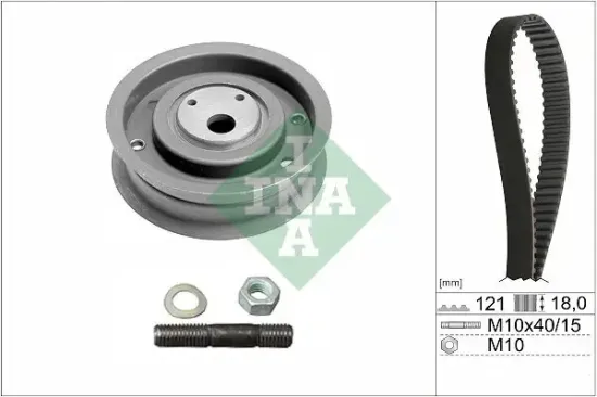 Zahnriemensatz Schaeffler INA 530 0162 10 Bild Zahnriemensatz Schaeffler INA 530 0162 10