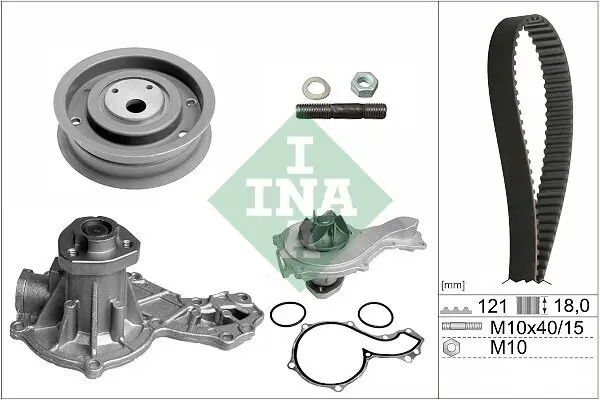 Wasserpumpe + Zahnriemensatz Schaeffler INA 530 0162 30