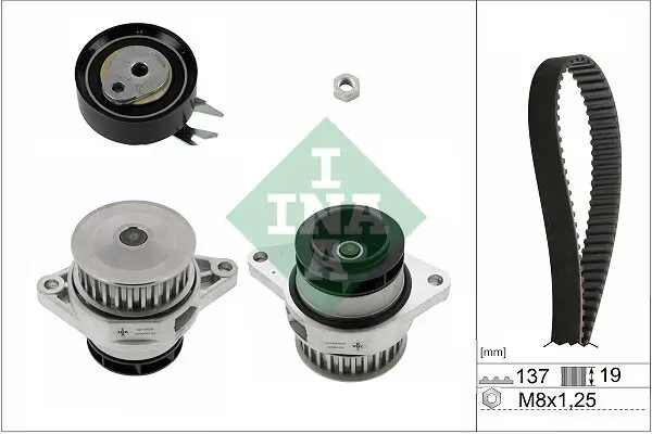 Wasserpumpe + Zahnriemensatz Schaeffler INA 530 0167 30