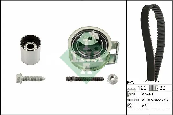 Zahnriemensatz Schaeffler INA 530 0176 10