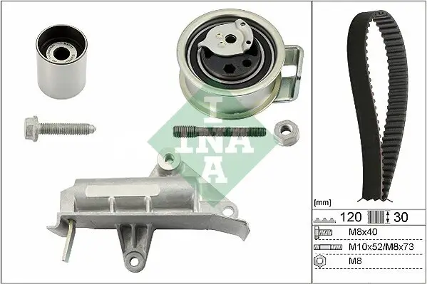 Zahnriemensatz Schaeffler INA 530 0177 10