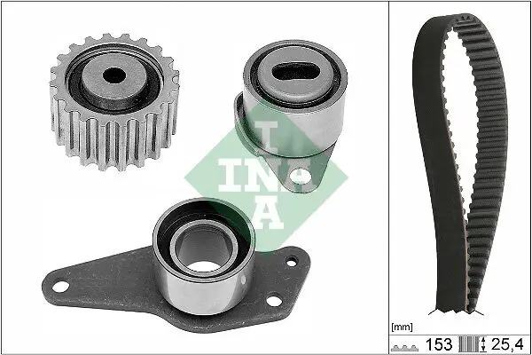 Zahnriemensatz Schaeffler INA 530 0183 10