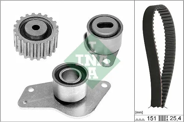 Zahnriemensatz Schaeffler INA 530 0185 10