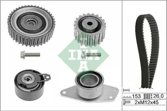 Zahnriemensatz Schaeffler INA 530 0194 10 Bild Zahnriemensatz Schaeffler INA 530 0194 10