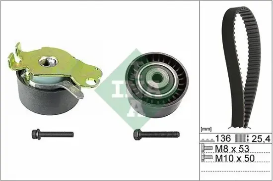 Zahnriemensatz Schaeffler INA 530 0236 10 Bild Zahnriemensatz Schaeffler INA 530 0236 10