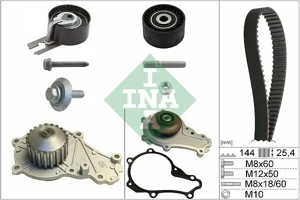 Wasserpumpe + Zahnriemensatz Schaeffler INA 530 0239 30 Bild Wasserpumpe + Zahnriemensatz Schaeffler INA 530 0239 30