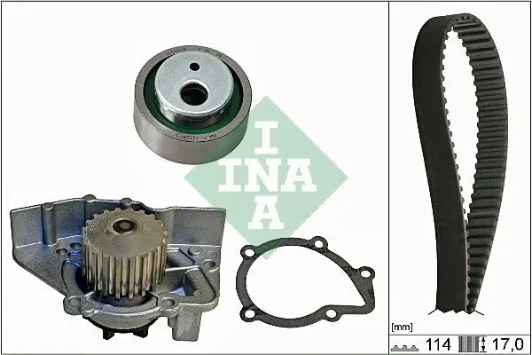 Wasserpumpe + Zahnriemensatz Schaeffler INA 530 0258 30