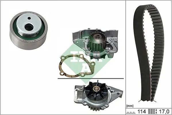 Wasserpumpe + Zahnriemensatz Schaeffler INA 530 0258 31