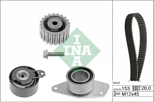 Zahnriemensatz Schaeffler INA 530 0357 10