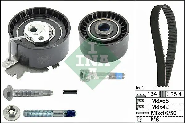 Zahnriemensatz Schaeffler INA 530 0379 10