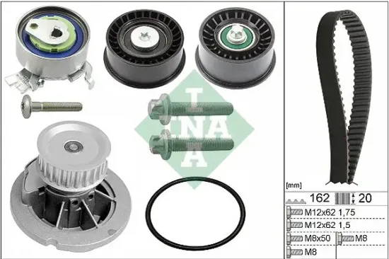 Wasserpumpe + Zahnriemensatz Schaeffler INA 530 0441 30 Bild Wasserpumpe + Zahnriemensatz Schaeffler INA 530 0441 30