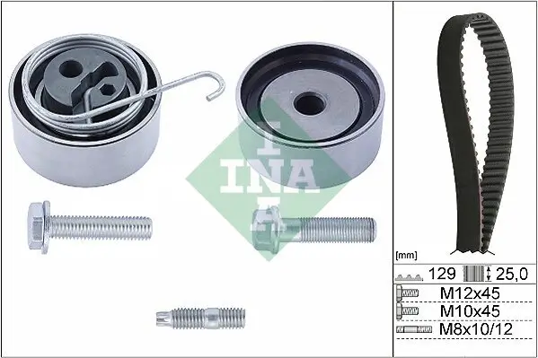 Zahnriemensatz Schaeffler INA 530 0491 10 Bild Zahnriemensatz Schaeffler INA 530 0491 10