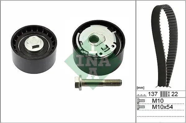 Zahnriemensatz Schaeffler INA 530 0536 10