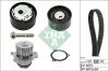 Wasserpumpe + Zahnriemensatz Schaeffler INA 530 0536 30