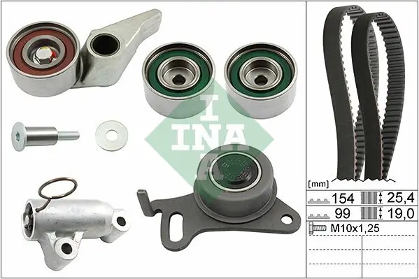 Zahnriemensatz Schaeffler INA 530 0594 10
