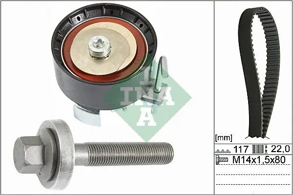 Zahnriemensatz Schaeffler INA 530 0605 10 Bild Zahnriemensatz Schaeffler INA 530 0605 10