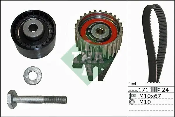 Zahnriemensatz Schaeffler INA 530 0606 10
