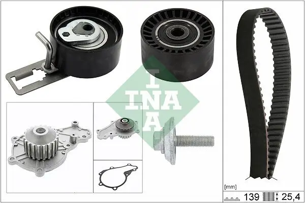 Wasserpumpe + Zahnriemensatz Schaeffler INA 530 0610 30