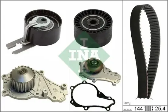 Wasserpumpe + Zahnriemensatz Schaeffler INA 530 0615 30 Bild Wasserpumpe + Zahnriemensatz Schaeffler INA 530 0615 30