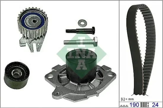 Wasserpumpe + Zahnriemensatz Schaeffler INA 530 0622 30 Bild Wasserpumpe + Zahnriemensatz Schaeffler INA 530 0622 30