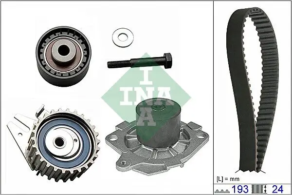 Wasserpumpe + Zahnriemensatz Schaeffler INA 530 0623 30