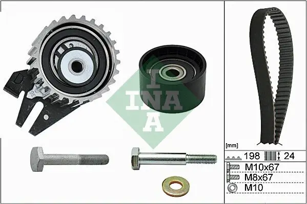 Zahnriemensatz Schaeffler INA 530 0626 10